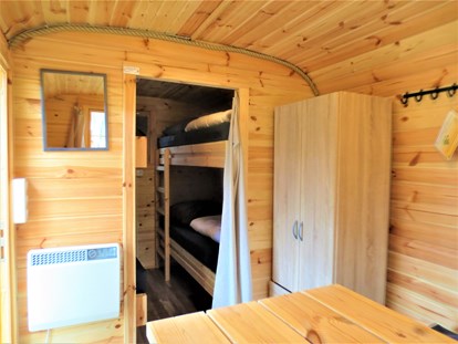 Luxury camping - Terrasse - Region Usedom - Camping Pommernland Schäferhütten