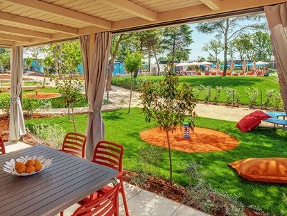 Luxury camping - Unterkunft alleinstehend - Croatia - Camping Resort Lanterna - Meinmobilheim Maro Premium Family auf dem Lanterna Premium Camping Resort