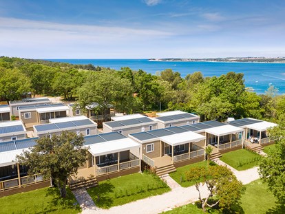 Luxuscamping - Klimaanlage - Istrien - Camping Resort Lanterna - Meinmobilheim Premium Family auf dem Lanterna Premium Camping Resort