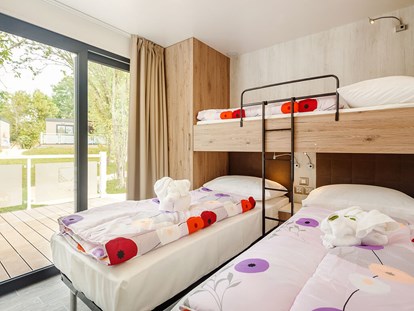 Luxuscamping - getrennte Schlafbereiche - Vabriga - Campingplatz Santa Marina - Meinmobilheim Premium Relax auf dem Boutique Campingplatz Santa Marina