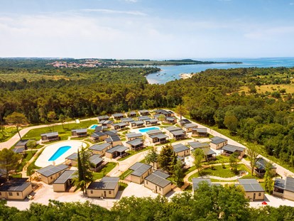 Luxuscamping - getrennte Schlafbereiche - Kroatien - Campingplatz Santa Marina - Meinmobilheim Premium Relax auf dem Boutique Campingplatz Santa Marina