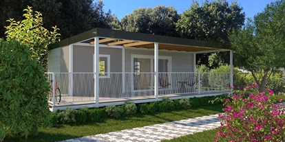 Luxuscamping - Istrien - Campingplatz Porto Sole - Meinmobilheim Superior auf dem Campingplatz Porto Sole