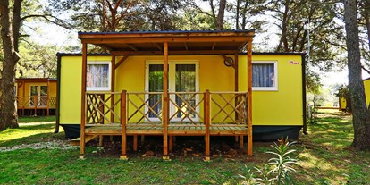 Luxuscamping - Istrien - Campingplatz Pineta - Meinmobilheim Galija auf dem Campingplatz Pineta