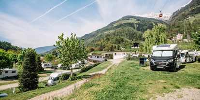 Luxuscamping - Kochmöglichkeit - Südtirol - Meran - Camping Passeier Camping Passeier