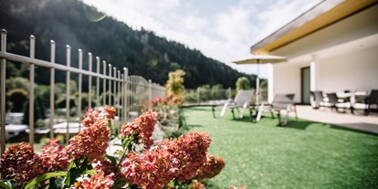 Luxuscamping - Kochmöglichkeit - Südtirol - Meran - Apartment Garten, Terrasse - Camping Passeier Camping Passeier