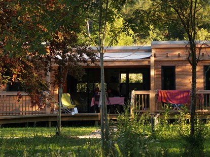 Luxury camping - WC - Haute Loire - CosyCamp Cottages auf CosyCamp