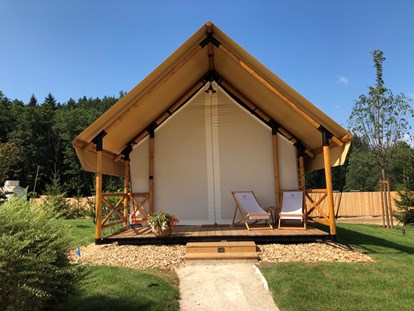 Luxury camping - TV - Austria - Romantic Tent - Lakeside Petzen Glamping Resort Lakeside romantic Tent im Lakeside Petzen Glamping Resort