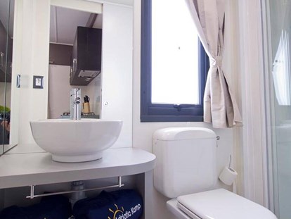 Luxuscamping - Klimaanlage - Istrien - Camping Resort Lanterna - Meinmobilheim Moda Plus auf dem Lanterna Premium Camping Resort