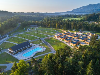 Luxury camping - Klimaanlage - Slovenia - River Camping Bled - River Camping Bled Bungalows