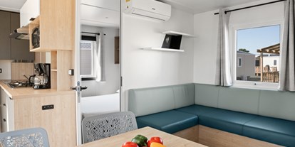 Luxuscamping - Klimaanlage - Landes - Camping Domaine d'Eurolac - Vacanceselect Mobilheim Premium 6 Personen 3 Zimmer von Vacanceselect auf Camping Domaine d'Eurolac