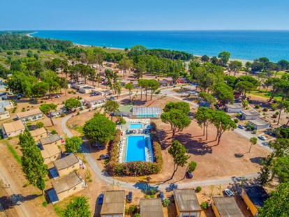 Luxuscamping - barrierefreier Zugang - Haute-Corse - Camping Domaine d'Anghione - Vacanceselect Mobilheim Premium 6 Personen 3 Zimmer von Vacanceselect auf Camping Domaine d'Anghione