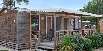 Luxuscamping - Klimaanlage - Gironde - Camping Atlantic Club Montalivet - Vacanceselect Mobilheim Premium 5/6 Personen 2 Zimmer von Vacanceselect auf Camping Atlantic Club Montalivet