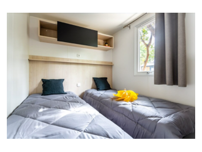 Luxuscamping - Klimaanlage - Draguignan - Camping Verdon Parc - Vacanceselect Mobilheim Privilege Club 6 Pers 3 Zimmer Tropische Dusche von Vacanceselect auf Camping Verdon Parc
