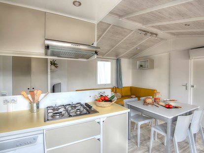 Luxuscamping - Terrasse - Provence-Alpes-Côte d'Azur - Camping La Plage d'Argens - Vacanceselect Mobilheim Privilege Club 6 Pers 3 Zimmer Whirlpool von Vacanceselect auf Camping La Plage d'Argens