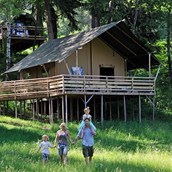 Glamping accommodation - Safari-Lodge-Zelt "Lion" - Safari-Lodge-Zelt "Lion" am Nature Resort Natterer See