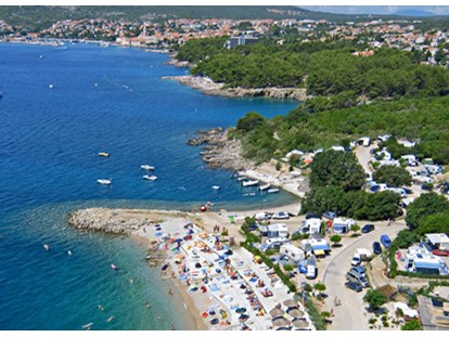 Luxuscamping - Kochmöglichkeit - Kroatien - Krk Premium Camping Resort - Gebetsroither Luxusmobilheim von Gebetsroither am Krk Premium Camping Resort