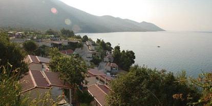 Luxuscamping - Terrasse - Dubrovnik - Camping Nevio - Gebetsroither Luxusmobilheim von Gebetsroither am Camping Nevio