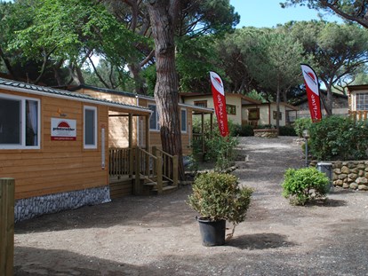 Luxury camping - getrennte Schlafbereiche - Tuscany - Camping Le Esperidi - Gebetsroither Luxusmobilheim von Gebetsroither am Camping Le Esperidi