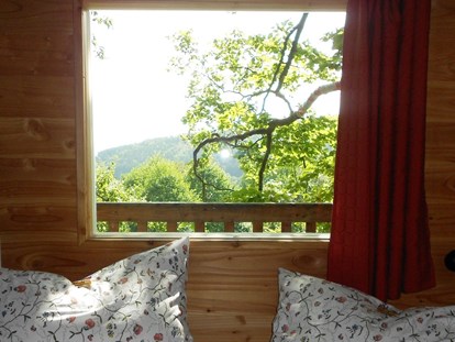 Luxury camping - Dusche - Uslar - Baumhaus Sollingblick mit toller Aussicht. - Baumhaushotel Solling Baumhaushotel Solling