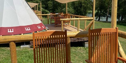 Luxuscamping - Art der Unterkunft: Campingfahrzeug - George Glamp Resort Perdoeler Mühle George Glamp Resort Perdoeler Mühle
