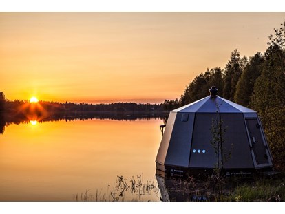 Luxury camping - WC - Sweden - Natur pur...direkt vor ihrem Glaszelt. Erholung pur! - Laponia Sky Hut Laponia Sky Hut