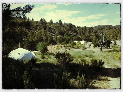 Luxury camping - Dusche - Castile-La Mancha - Camping Otro Mundo Eco Dome Camping Otro Mundo