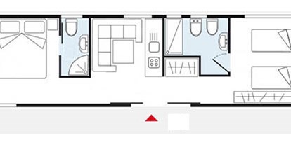 Luxuscamping - TV - Cavallino - Union Lido - Suncamp Camping Home Design auf Union Lido