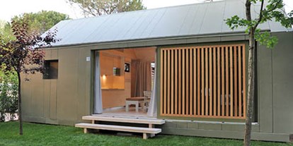 Luxuscamping - Dusche - Cavallino - Union Lido - Suncamp Camping Home Veranda Large auf Union Lido