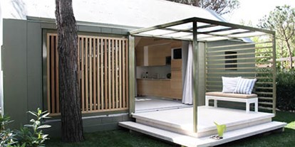 Luxury camping - Preisniveau: exklusiv - Venedig - Union Lido - Suncamp Camping Home Veranda Large auf Union Lido