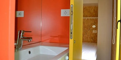 Luxuscamping - Kühlschrank - Cavallino - Union Lido - Suncamp Mobile Home Easy auf Union Lido