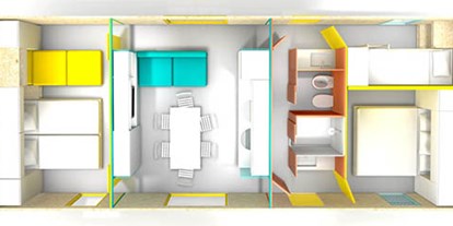 Luxuscamping - Art der Unterkunft: Mobilheim - Cavallino - Union Lido - Suncamp Mobile Home Easy auf Union Lido