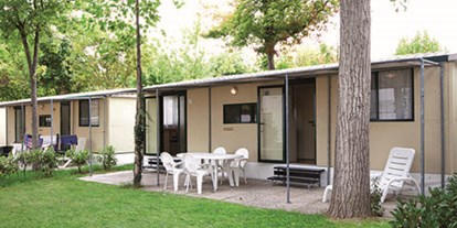 Luxury camping - Terrasse - Venedig - Union Lido - Suncamp Mobile Home Standard auf Union Lido