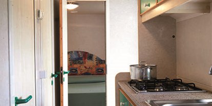 Luxuscamping - Kühlschrank - Cavallino - Union Lido - Suncamp Mobile Home Standard auf Union Lido