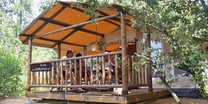 Luxuscamping - Kaffeemaschine - Gard - Camping La Vallée Verte - Suncamp Sunlodge Safari von Suncamp auf Camping La Vallée Verte