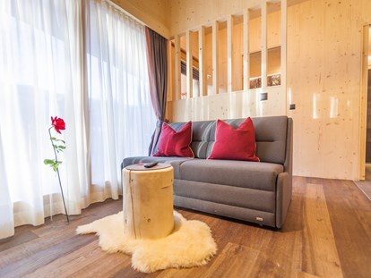 Luxury camping - Art der Unterkunft: Bungalow - Trentino-South Tyrol - Wohnbereich - Camping Olympia Alpine Lodges am Camping Olympia