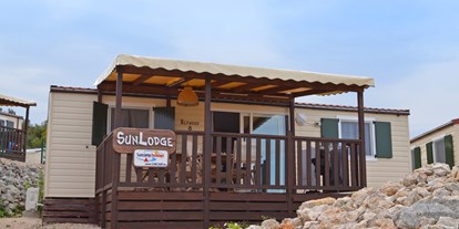 Luxury camping - Dusche - Krk - Krk Premium Camping Resort - Suncamp SunLodge Aspen von Suncamp auf Krk Premium Camping Resort