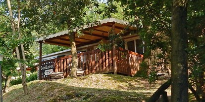 Luxury camping - getrennte Schlafbereiche - Florenz - Campeggio Barco Reale - Suncamp Sunlodge Maple von Suncamp auf Camping Barco Reale