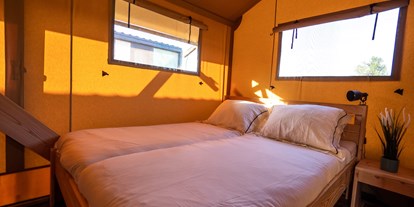 Luxury camping - Bad und WC getrennt - Dolenjska &amp; Bela Krajina / Coast and Karst - Camping Terme Catez - Suncamp SunLodges von Suncamp auf Camping Terme Catez