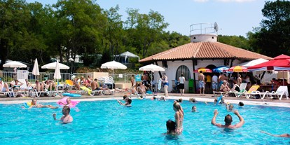 Luxury camping - Bad und WC getrennt - Novigrad - Camping Resort Lanterna - Suncamp Bungalowzelte von Suncamp auf Lanterna Premium Camping Resort ****