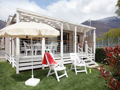 Luxuscamping - Tessin - Campofelice Camping Village Verzasca Lodge 5 auf Campofelice Camping Village