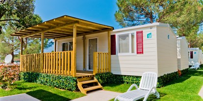 Luxuscamping - WC - Gardasee - Le Palme Camping Le Palme Camping - Mobilheim Lux