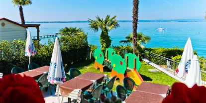 Luxuscamping - Gardasee - Le Palme Camping Le Palme Camping - Mobilheim Lux