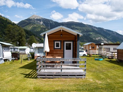 Luxury camping - Parkplatz bei Unterkunft - Graubünden - Chamonna  Mia - Camping Muglin Müstair Camping Muglin Müstair