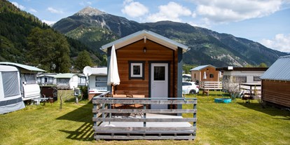 Luxuscamping - Kochmöglichkeit - Südtirol - Meran - Chamonna  Mia - Camping Muglin Müstair Camping Muglin Müstair