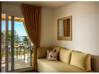 Luxuscamping - Kochmöglichkeit - Poreč - BELLA VISTA PREMIUM CAMPING CHALET - Istra Premium Camping Resort - Valamar Istra Premium Camping Resort - Bella Vista Premium Camping Chalet