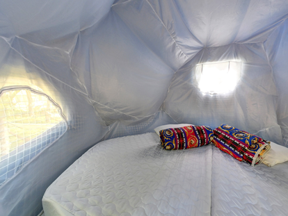 Luxury camping - Kochmöglichkeit - Roseto degli Abruzzi Provinz von Teramo - Eurcamping Tree Tent Syrah auf Eurcamping