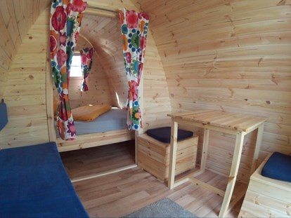 Luxury camping - barrierefreier Zugang - Germany - Falkensteinsee PODs - Die etwas andere Art zu campen
