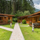 Glamping accommodation - Alpine Lodges auf Camping Ötztal