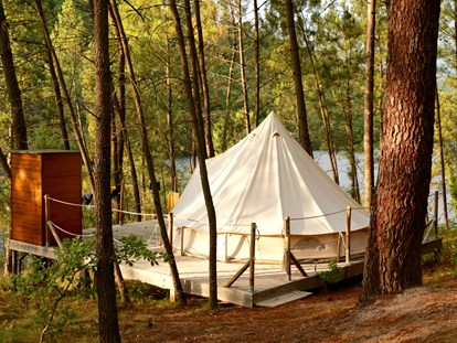 Luxury camping - Portugal - Lima Escape Glamour Bell Tent von Lima Escape