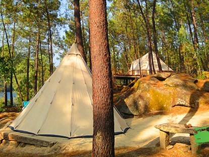 Luxury camping - Preisniveau: günstig - Portugal - Lima Escape Tipi von Lima Escape